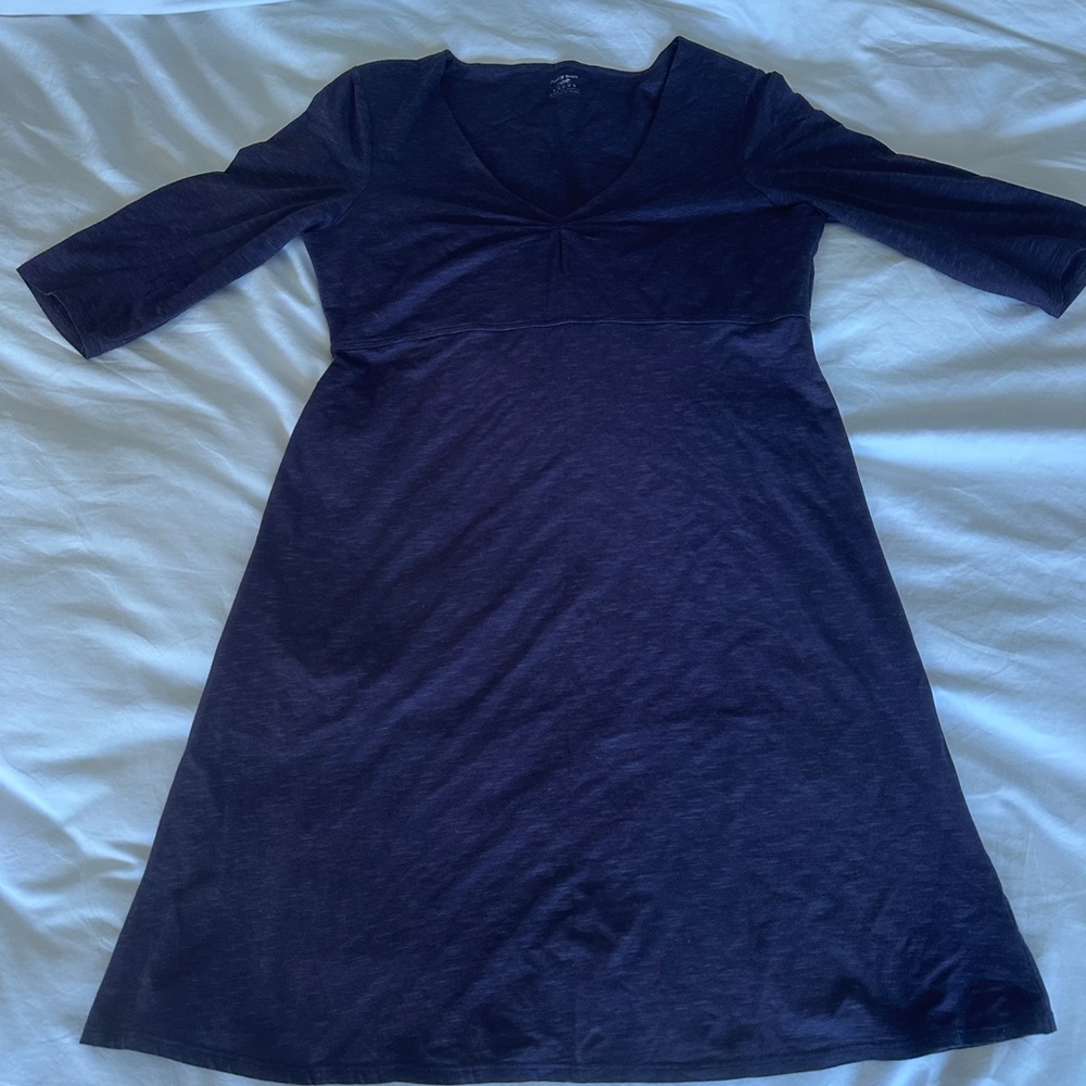 Horny Toad Navy Long Sleeve Dress